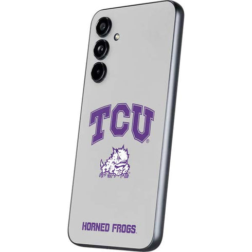 Texas Christian University Horned Frogs Logo Print Galaxy A54 5G Skin